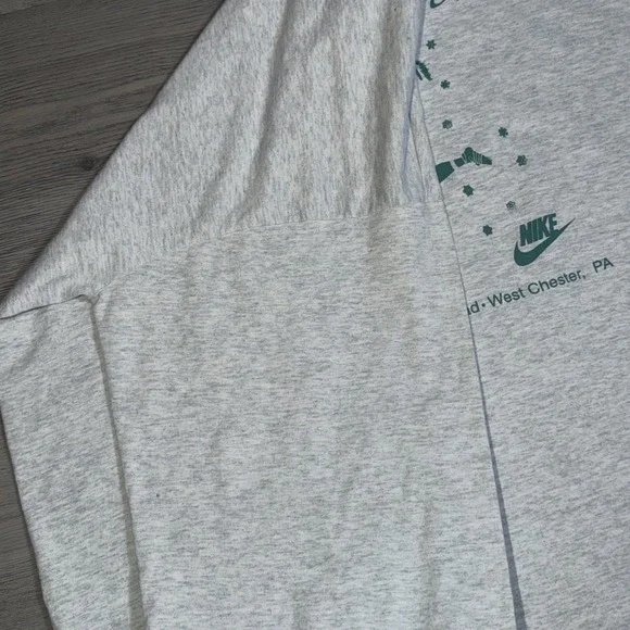 Vintage 90s Nike Athlete's Closet Winter Racing Series USA Single Stitch L - Picture 7 of 12